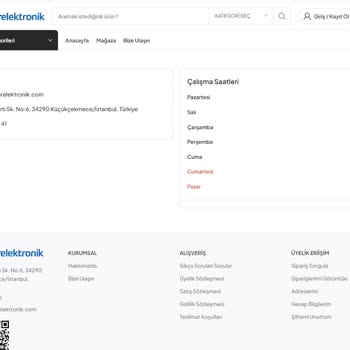 Ayazlar Elektronik Mağazası Sahte İnternet Sitesi