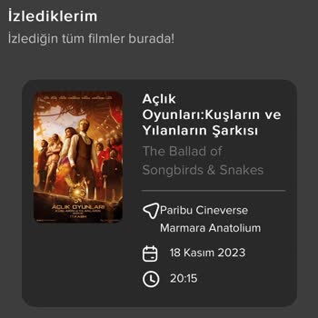Paribu Cineverse İademi Talep Ediyorum