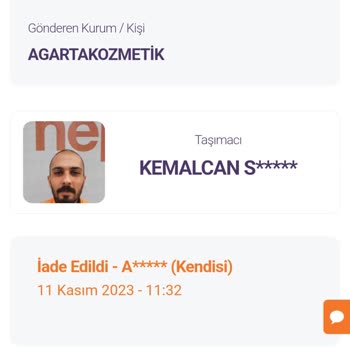 Agarta Bitkisel Kozmetik Agarta Kozmetik İade Sorunu