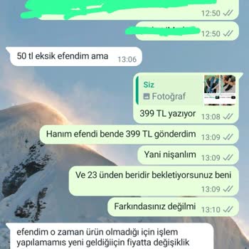 Erva'nın Butiği Ürünüm Gelmedi Hiç Memnun Değiliz