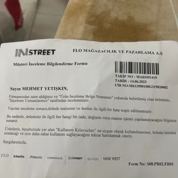 Puma Değişim Talep Ediyorum