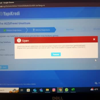 Yapı Kredi Bankası Hesabına Erişilememe