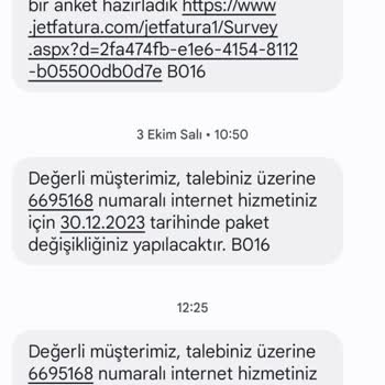 Vodafone Net Onayım Olmadan Müşteri Yetkilisi Tarife Değiştirdi