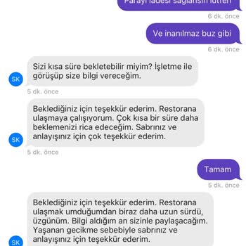 Getir Müşteri Hizmetleri İlgisizliği "Paşa Döner (Piri Reis Mah.) "