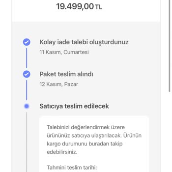 Hepsiburada 8 Gündür Laptop İademi Satıcıya Ulaştırmadı!
