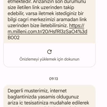 Millenicom İnternet Arıza Ücreti