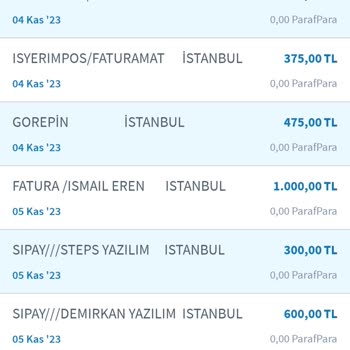 Halkbank Kredi Kartından Habersiz Harcama