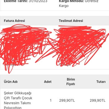 Gönderilmeyen Nevresim Takımı (rivaistanbul.com)