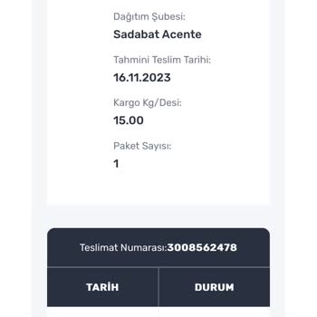 Sürat Kargo'nun Süratsiz Teslimatı