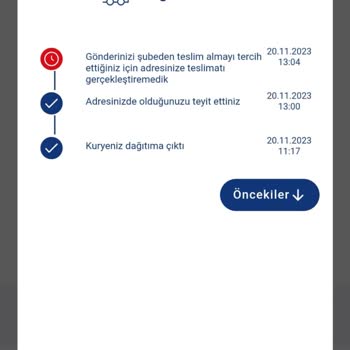 Aras Kargo Teslimatla İlgili Problem