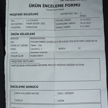 Hatemoglu Mib Mağazacılık Kötü Hizmet Anlayışı