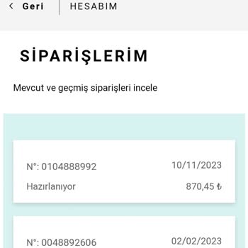 Watsons Kargo Elime Ulaşmadı İptal Edildi