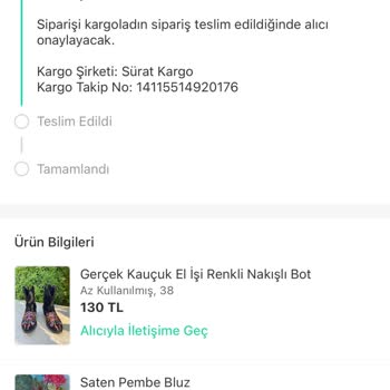 Sürat Kargo Antakya Asi Şubesi Ağır İthamı Mağduriyeti!