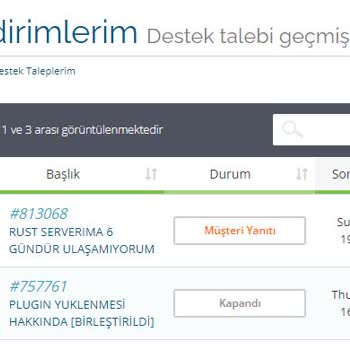 Serverkurma.com Kiraladığım Oyun Serverıma Giriş Yapamıyorum.