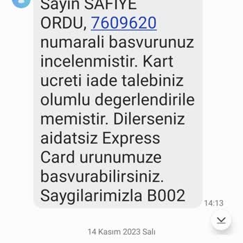 VakıfBank Yıllık Kart Aidatı İadesi