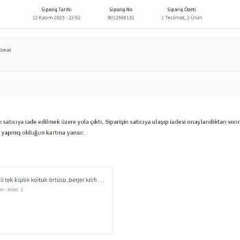 Trendyol Kargo Sorunu İle Mağdur Edildim