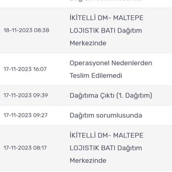 Kargom Sende Teslimat Sorunu