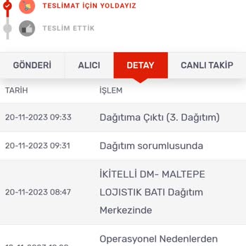Kargom Sende Teslimat Sorunu