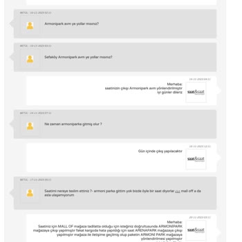 Saat & Saat Pişmanlıktır Mağduriyettir. Servise Verdiğim Saat Kayboldu