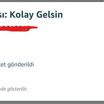 Kolay Gelsin İşini Yapmayan Kargo Firması.