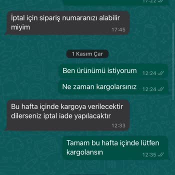 Nare Giyim Teslimat - Para İadesi Sorunu