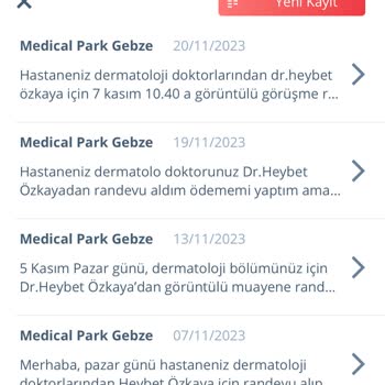Medical Park Hastanesi Ödemem İade Edilmiyor
