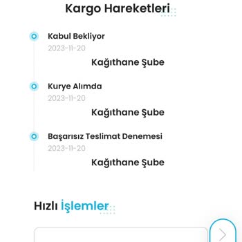 Oysho Kargo Firması Yalan Söylüyor Müşteri Temsilcisi İşini Yapmıyor