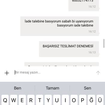 Oysho Kargo Firması Yalan Söylüyor Müşteri Temsilcisi İşini Yapmıyor