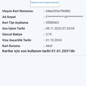 Kent Kart Abonman Yüklemesi Ve Para İadesi Sorunu