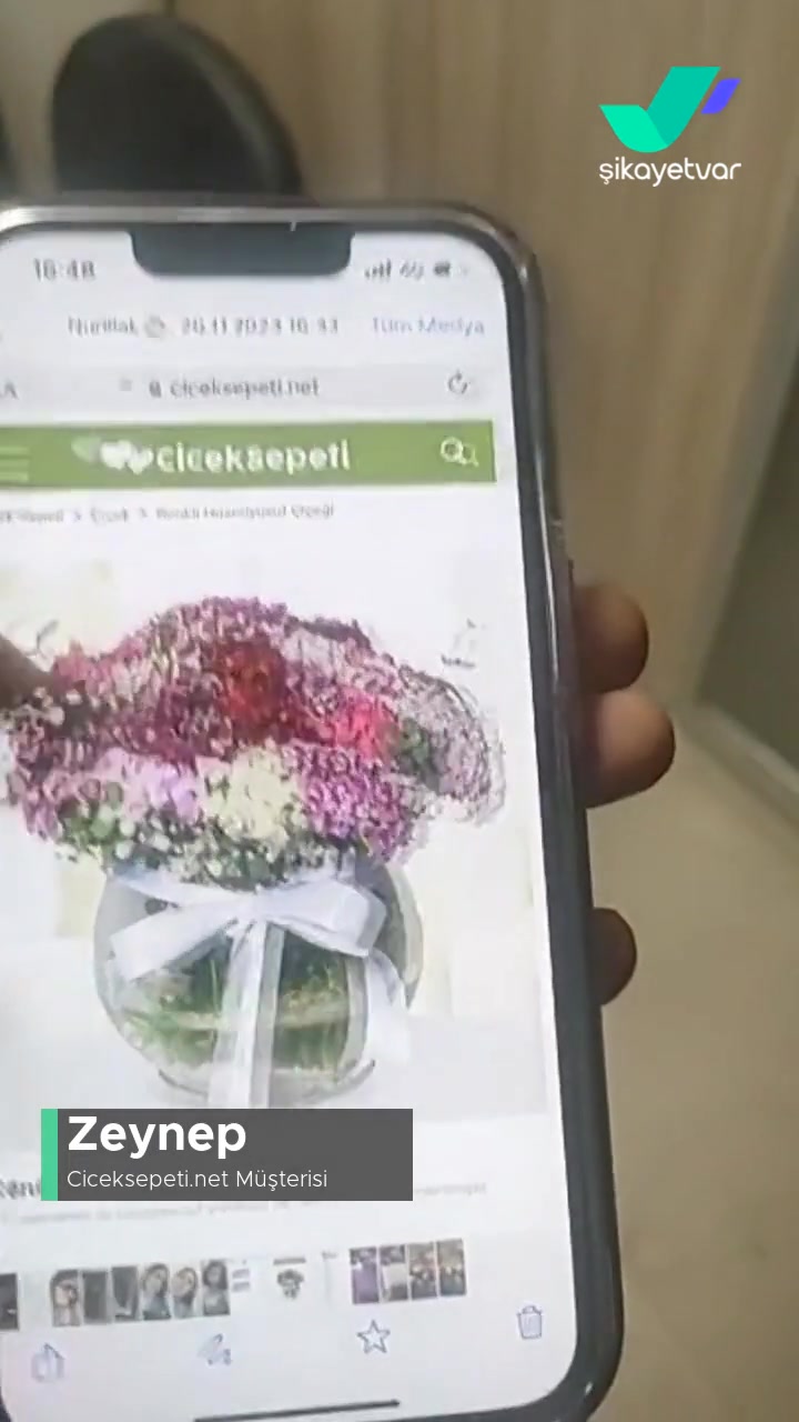Ciceksepeti.net Seçtiğim Ürün İle Gönderilen Ürün Tamamen Alakasız Geldi! videonun kapak resmi