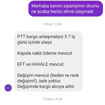 Eflatun Collection Ürün Gönderilmedi Ve Param Da İade Edilmedi