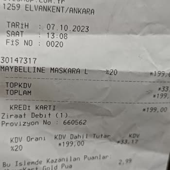 Eve Ürün Değişikliği Yapılmadı