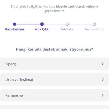 Getir Sipariş Özensizliği Geciktirmesi