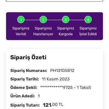 Gratis. Com Dan Sipariş Kargoya Verilip İptal Ediliyor