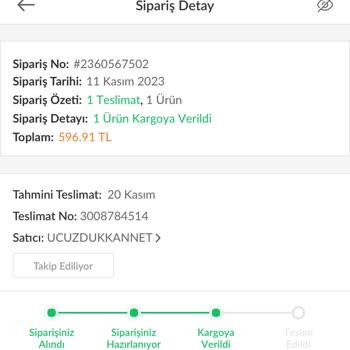 Trendyol Müşteri Temsilcisi Başından Savıyor