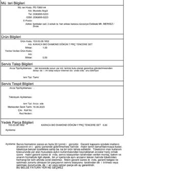 Karaca Züccaciye Karaca Bio Diamond Garanti Sıkıntısı