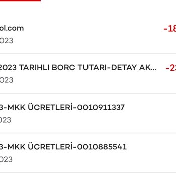 Ak Yatırım Borç Alacakları İşlemi