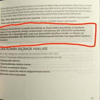 Samsung'un 5 ATM-50 Metre Su Geçirmez Diye Satılan Saati Su Geçiriyor!