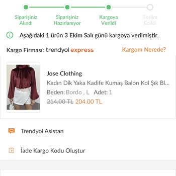 Trendyol Express Trendyol Expres Kargomu Kaybetti!