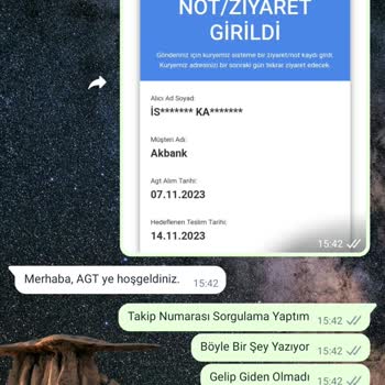 AGT Kurye İlgisizliği Ve Erişim Sorunu