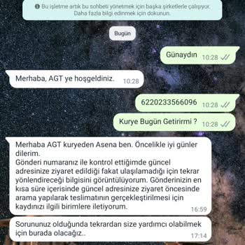 AGT Kurye İlgisizliği Ve Erişim Sorunu