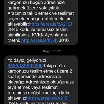 Aras Kargo'yla Çalış Mayın Kargonuzu Vermeyin
