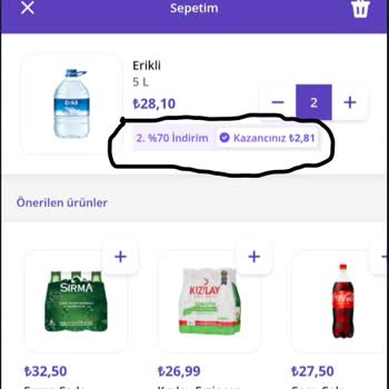Getir İndirim Altında İnsanları Yanıltıyorlar
