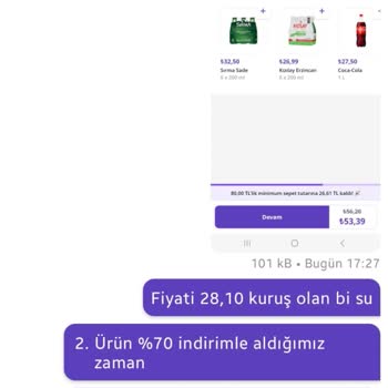 Getir İndirim Altında İnsanları Yanıltıyorlar