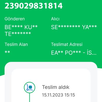 Sendeo Teslim Edilmeyen Kargom