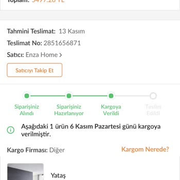 Trendyol Teslimat Yapılmaması Sonuca Varılmaması