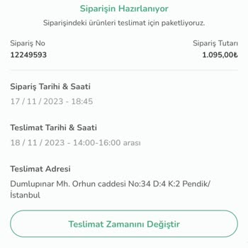 İstegelsin 3-4 Gündür Gönderilmeyen Sipariş!