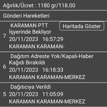 PTT Kargo "Adresinde Bulunamadı" Mesajıyla İnsanları Mağdur Etmeyin