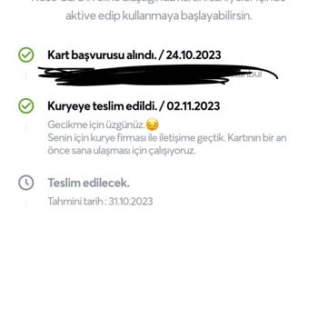 Papara Kart Başvurusu Ve Kargo Süreci