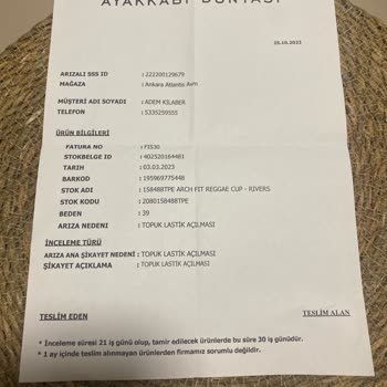 Skechers Dan Haksız Red Kararı